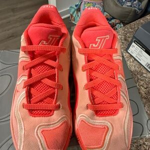 Jordan Tatum 3 Pink and Teal Shoes